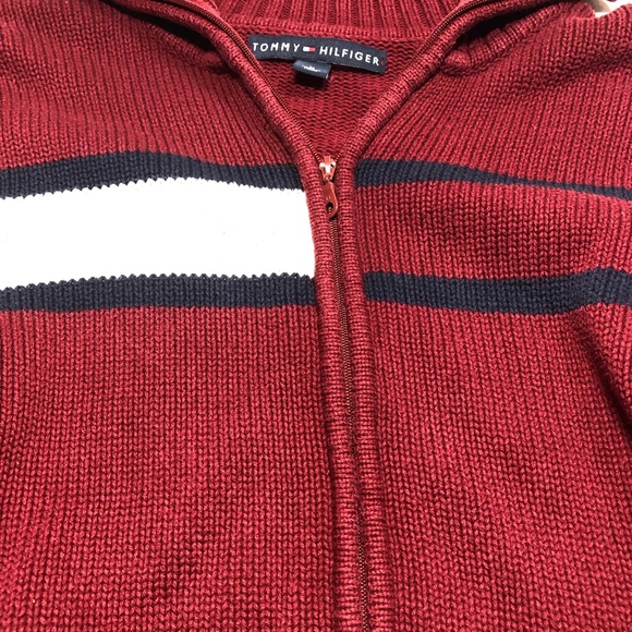 Tommy Hilfiger Boys Med Full Zip cotton sweater - Picture 4 of 16